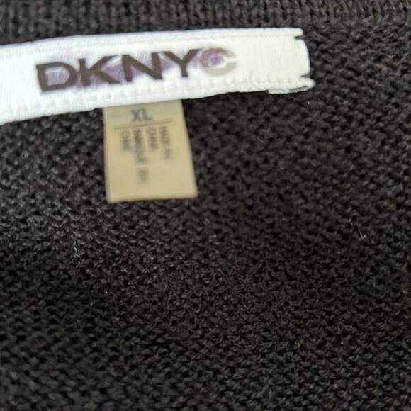 DKNYC BLACK SWEATER SIZE XL‎ - Picture 5 of 7